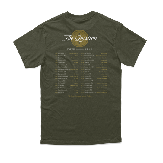The Question 20 Year Tour Tee