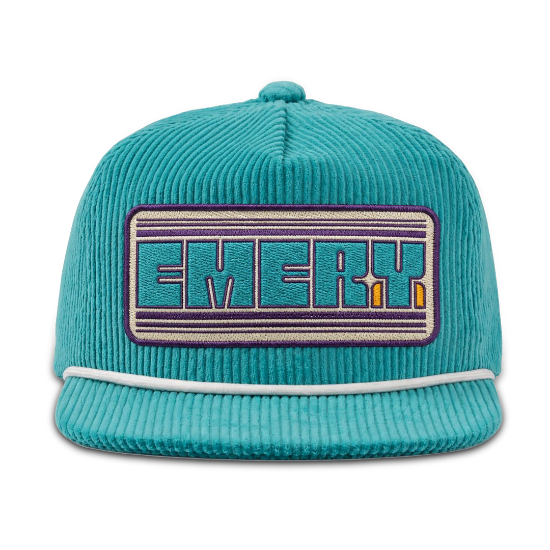 Retro Corduroy Rope Embroidered Hat