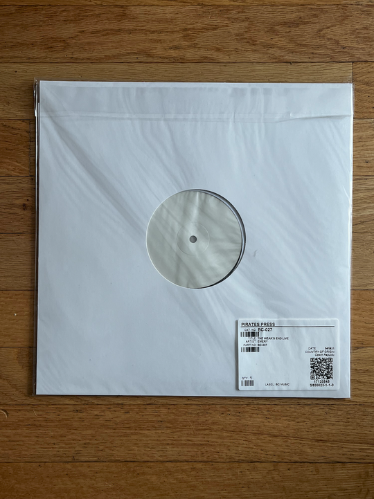 The Weak's End Live Test Pressing