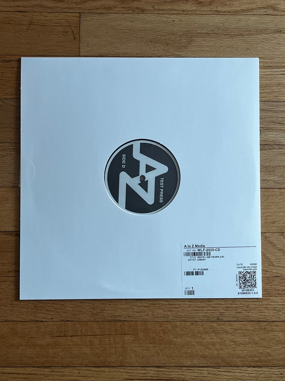 White Line Fever 2025 Test Pressing (2xLP)