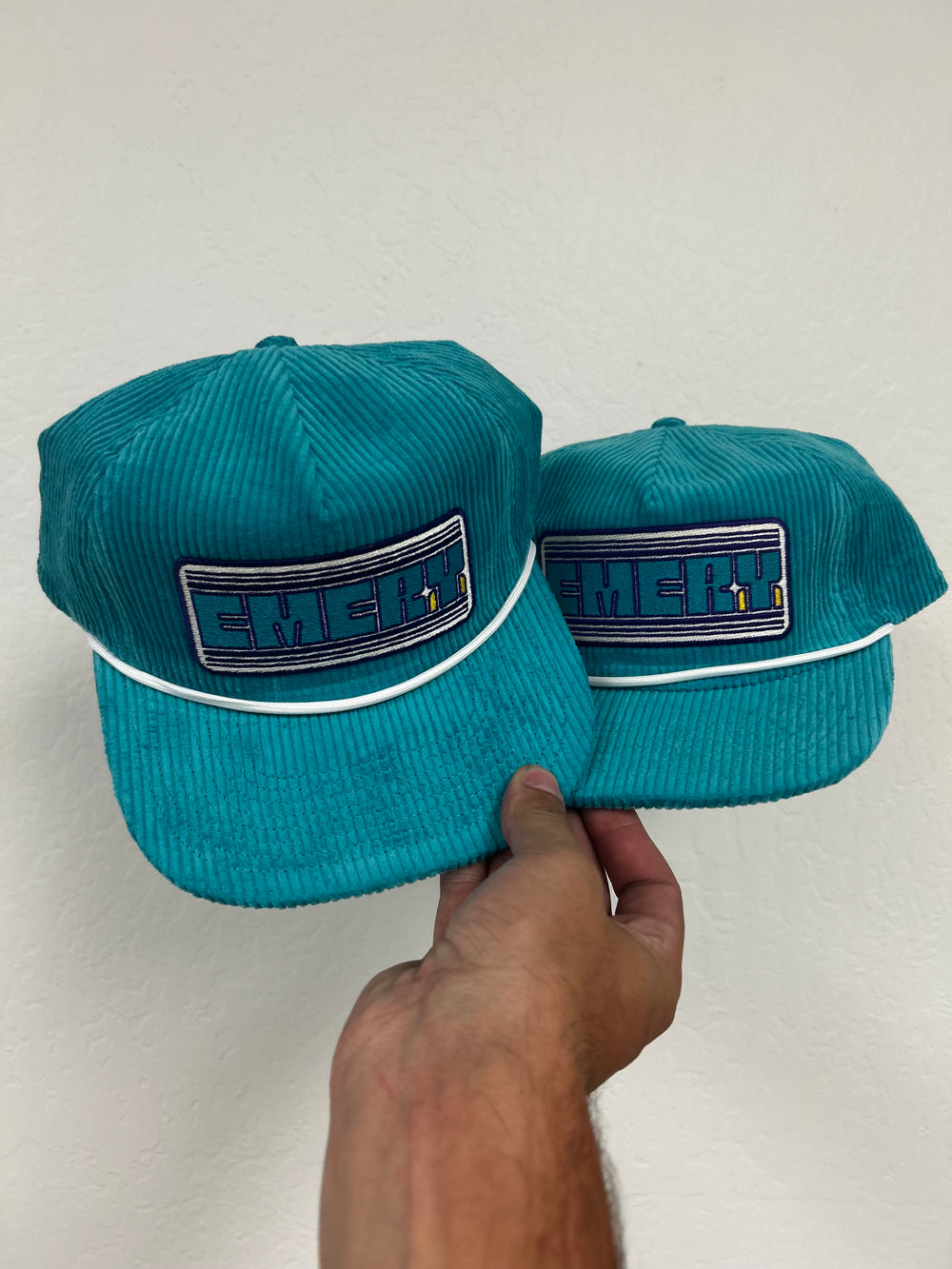 Retro Corduroy Rope Embroidered Hat
